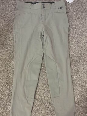 Kerrits Crossover II Tan Breeches Size L NWT